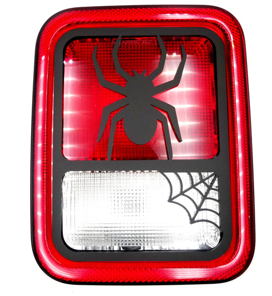 Spider brake light covers for your jeep gladiator / halogen style lights