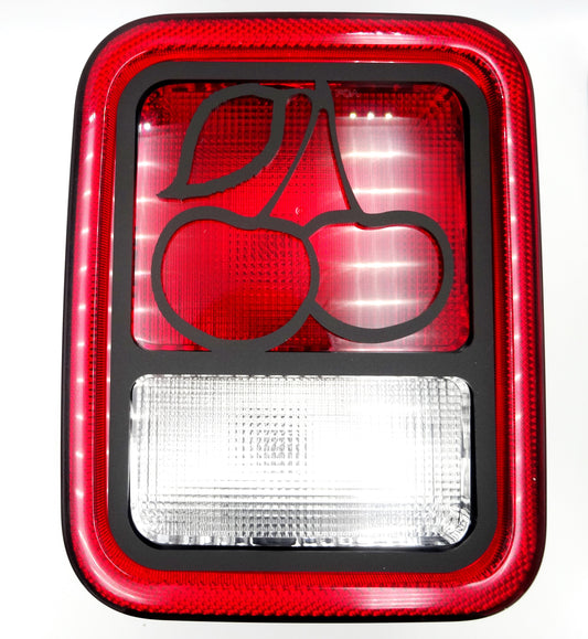 Cherry brake light cover for your gladiator, for halogen light style