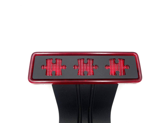 Autism puzzle piece 3rd stop light cover / fits 07-2017 JK jeeps